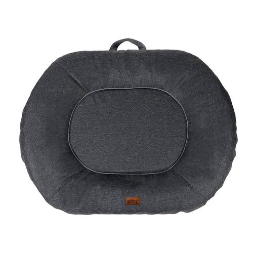 Oval Dog Basket Bed – Taupe, XXXL